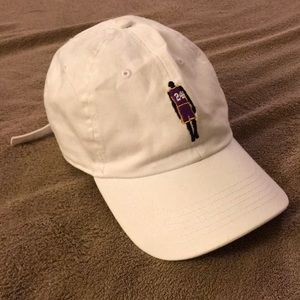 White Kobe Bryant hat - adjustable
